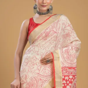 Exclusive Printed Cotton Saree